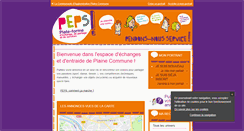 Desktop Screenshot of peps.plainecommune.fr
